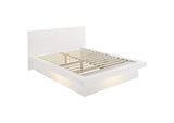 202990Q-S4 Jessica 4-piece Queen LED Bedroom Set Snow White
