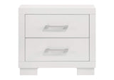 202990Q-S4 Jessica 4-piece Queen LED Bedroom Set Snow White