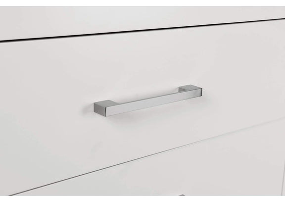 202992 Jessica 2-drawer Nightstand Snow White