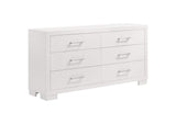 202993 Jessica 6-drawer Dresser Snow White