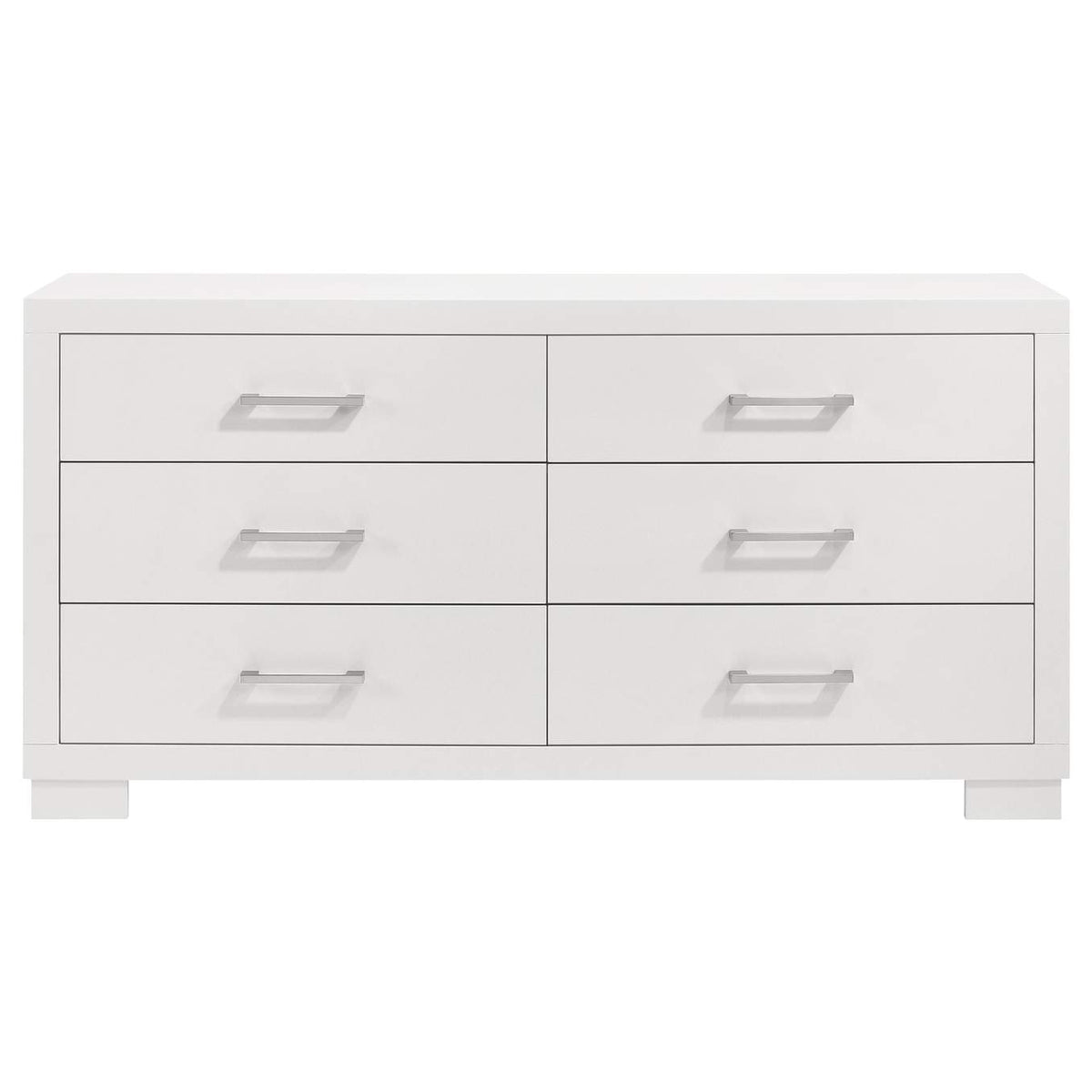 202993 Jessica 6-drawer Dresser Snow White