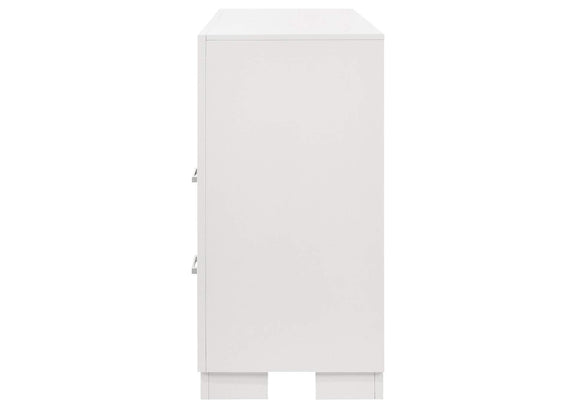 202993 Jessica 6-drawer Dresser Snow White