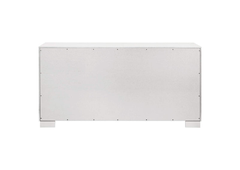 202993 Jessica 6-drawer Dresser Snow White