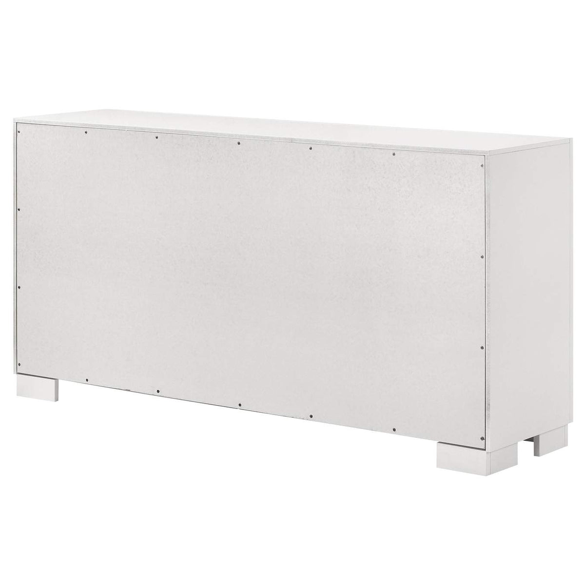 202993 Jessica 6-drawer Dresser Snow White