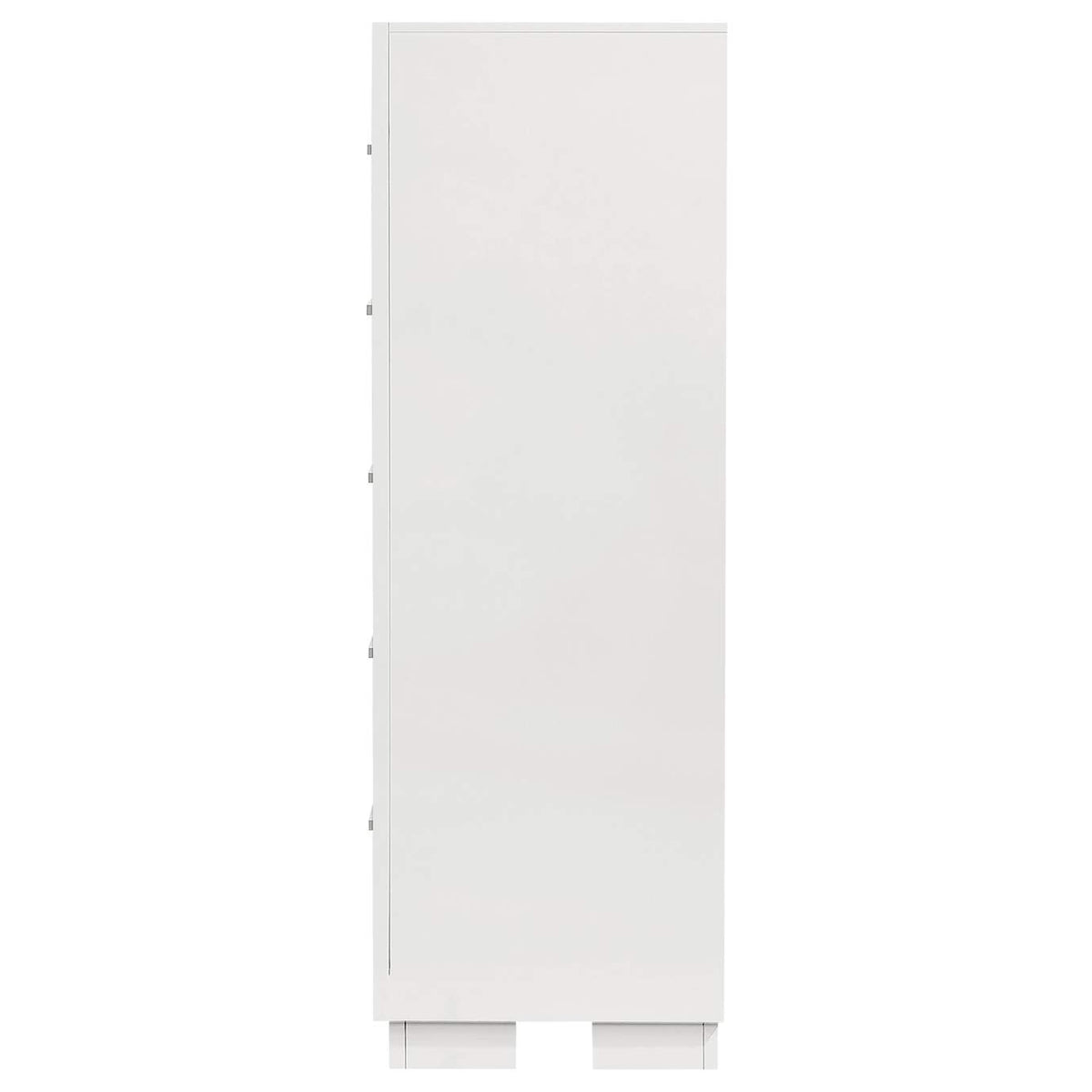 202995 Jessica 5-drawer Bedroom Chest Snow White