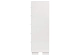 202995 Jessica 5-drawer Bedroom Chest Snow White
