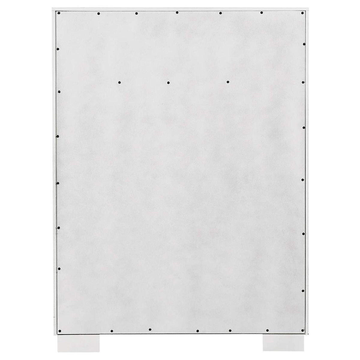 202995 Jessica 5-drawer Bedroom Chest Snow White