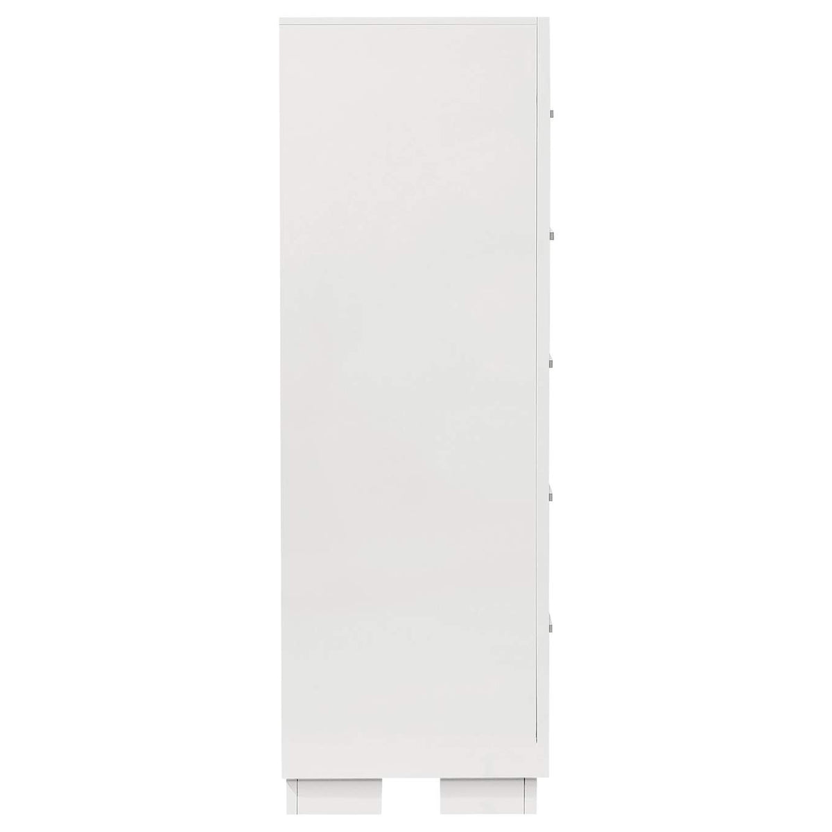 202995 Jessica 5-drawer Bedroom Chest Snow White