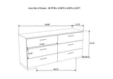 203500Q-S5 Felicity 5-piece Queen Bedroom Set White High Gloss