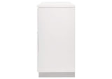 203503 Felicity 6-drawer Dresser White High Gloss