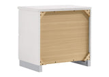 203510KE-S4 Felicity 4-piece Eastern King Platform Bedroom Set White