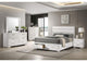 203510KW-S5 Felicity 5-piece California King Platform Bedroom Set White