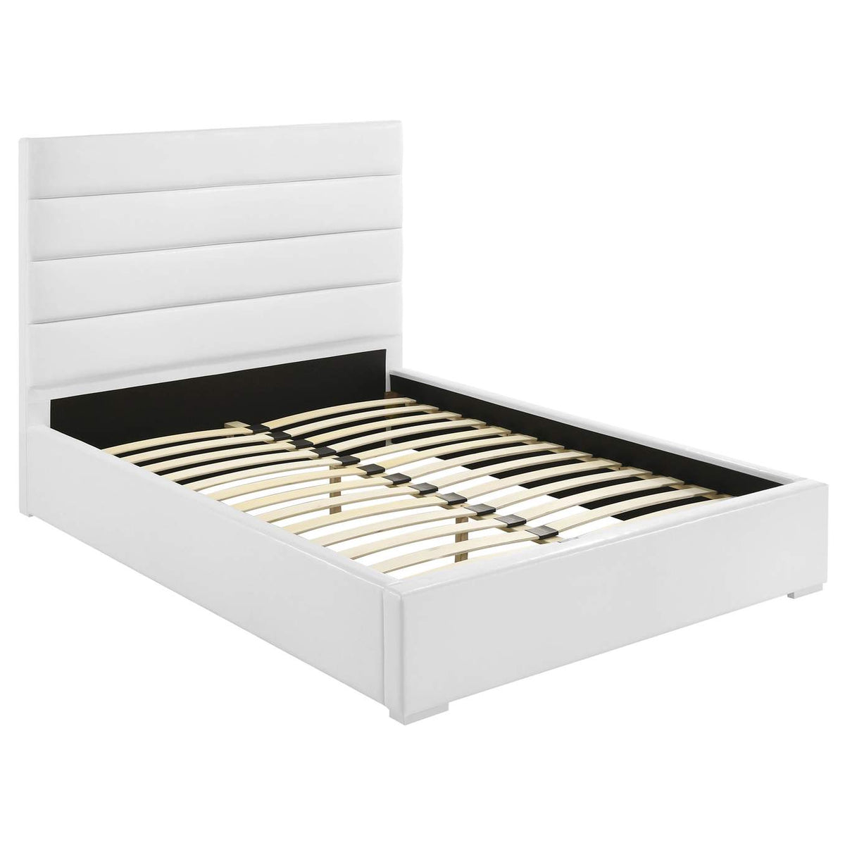 203511F-S4 Felicity 4-piece Full Bedroom Set White High Gloss