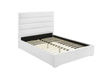 203511F-S4 Felicity 4-piece Full Bedroom Set White High Gloss