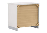 203511F-S4 Felicity 4-piece Full Bedroom Set White High Gloss