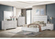 203511F-S5 Felicity 5-piece Full Bedroom Set White High Gloss