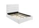 203511F Felicity 53-inch Upholstered Full Platform Bed White