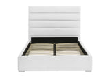 203511F Felicity 53-inch Upholstered Full Platform Bed White