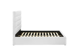 203511F Felicity 53-inch Upholstered Full Platform Bed White