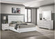 203511Q-S4 Felicity 4-piece Queen Bedroom Set White High Gloss