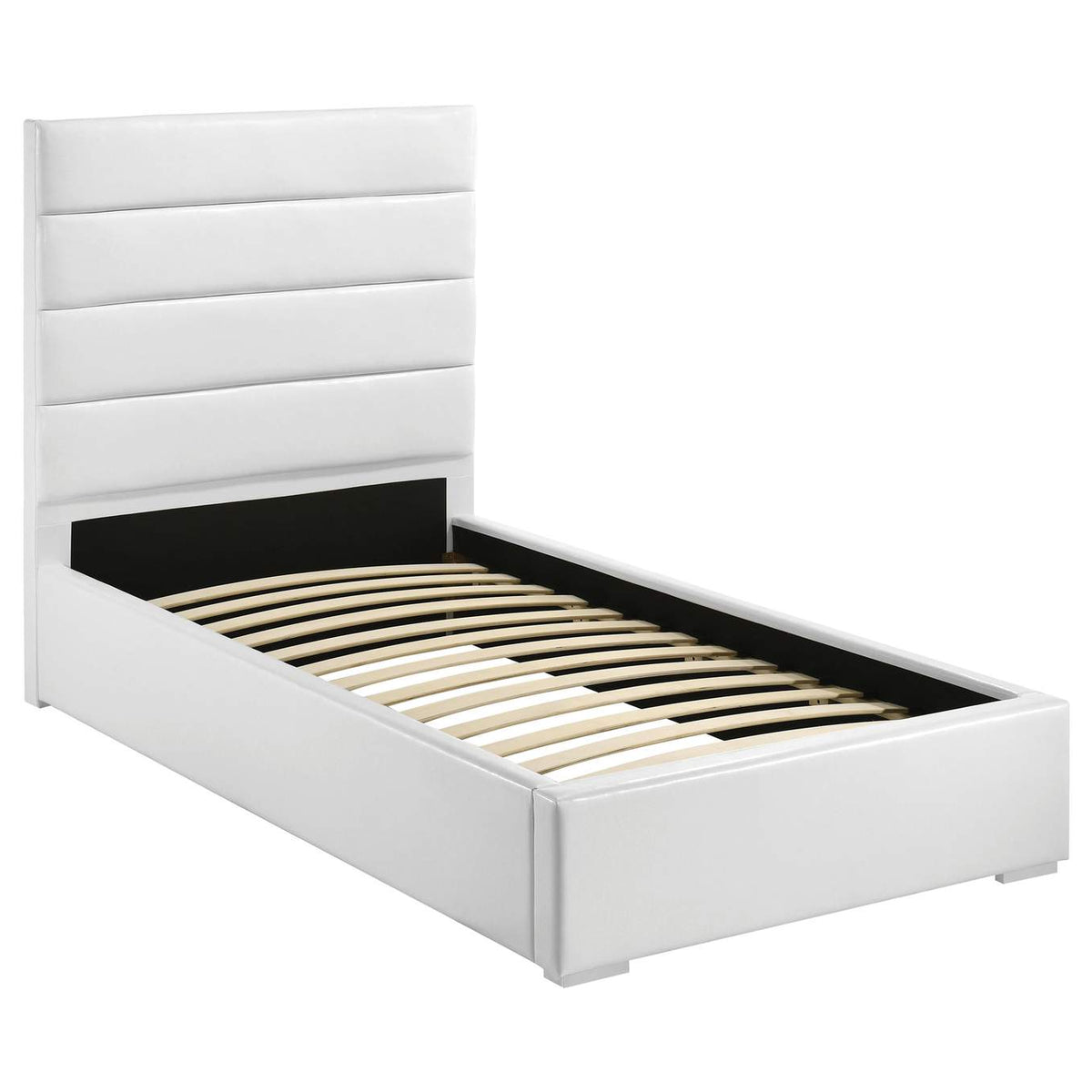 203511T-S4 Felicity 4-piece Twin Bedroom Set White High Gloss