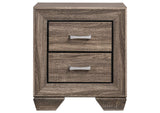 204190KE-S4 Kauffman 4-piece Eastern King Bedroom Set Washed Taupe