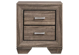 204190KW-S4 Kauffman 4-piece California King Bedroom Set Washed Taupe