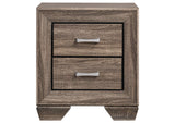 204191KE-S4 Kauffman 4-piece Eastern King Bedroom Set Washed Taupe