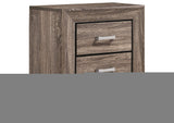 204191KW-S4 Kauffman 4-piece California King Bedroom Set Washed Taupe
