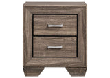 204191KW-S4 Kauffman 4-piece California King Bedroom Set Washed Taupe