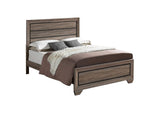 204191Q-S4 Kauffman 4-piece Queen Bedroom Set Washed Taupe