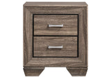 204191Q-S4 Kauffman 4-piece Queen Bedroom Set Washed Taupe