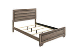 Kauffman Wood Queen Panel Bed Washed Taupe