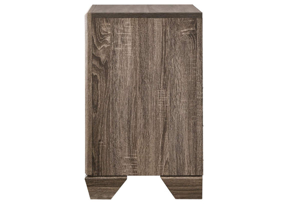 204192 Kauffman 2-drawer Nightstand Washed Taupe
