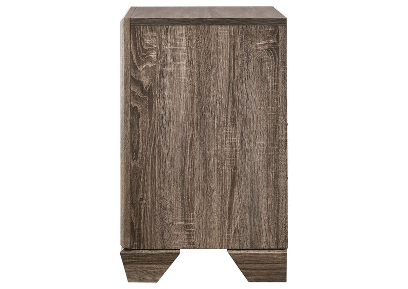 204192 Kauffman 2-drawer Nightstand Washed Taupe