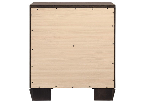 204192 Kauffman 2-drawer Nightstand Washed Taupe