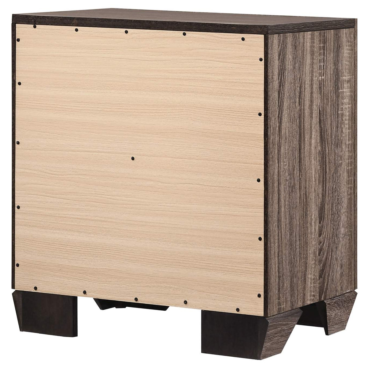204192 Kauffman 2-drawer Nightstand Washed Taupe