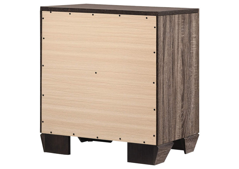 204192 Kauffman 2-drawer Nightstand Washed Taupe