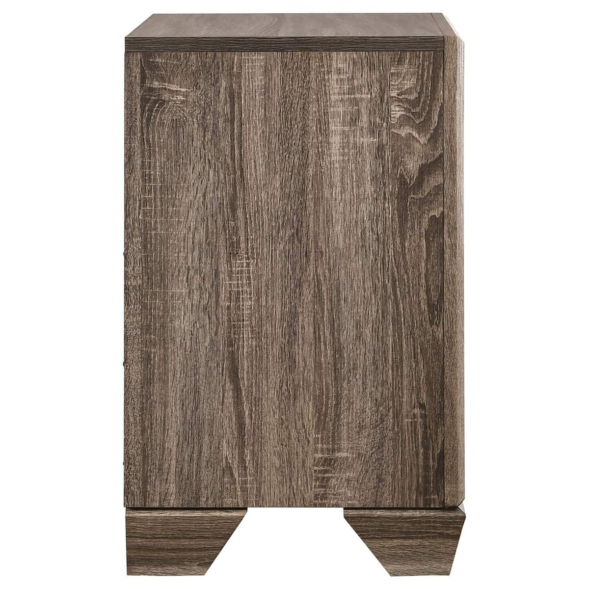 204192 Kauffman 2-drawer Nightstand Washed Taupe
