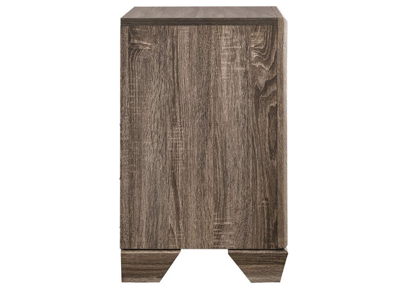 204192 Kauffman 2-drawer Nightstand Washed Taupe