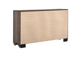 204193 Kauffman 6-drawer Dresser Washed Taupe