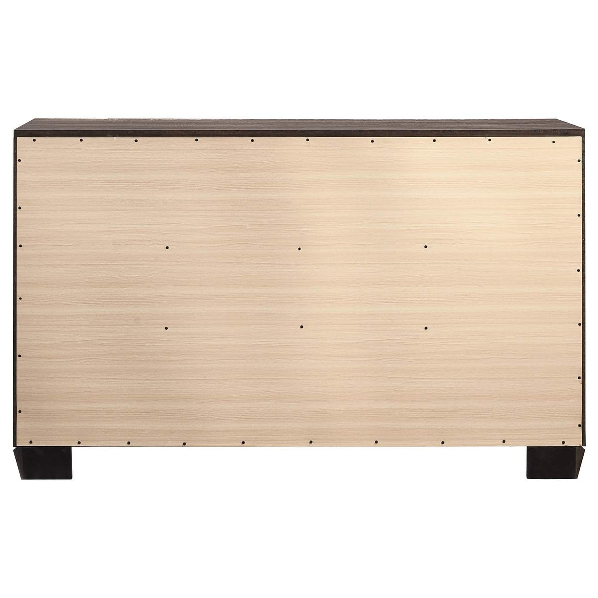 204193 Kauffman 6-drawer Dresser Washed Taupe