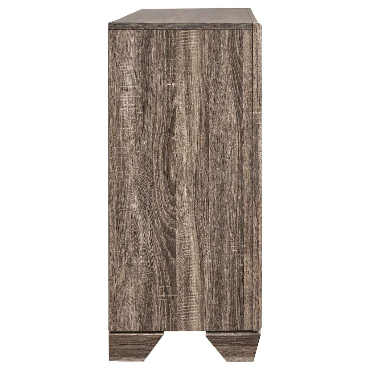 204193 Kauffman 6-drawer Dresser Washed Taupe