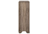 204195 Kauffman 5-drawer Bedroom Chest Washed Taupe
