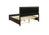 204390KE-S4 Kauffman 4-piece Eastern King Bedroom Set Dark Cocoa