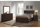 Kauffman 4-piece California King Bedroom Set Dark Cocoa