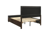204390Q-S4 Kauffman 4-piece Queen Bedroom Set Dark Cocoa
