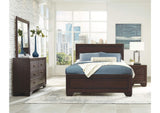 Kauffman 4-piece California King Bedroom Set Dark Cocoa