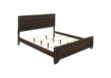 Kauffman Wood California King Panel Bed Dark Cocoa