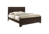 204391KW Kauffman Wood California King Panel Bed Dark Cocoa